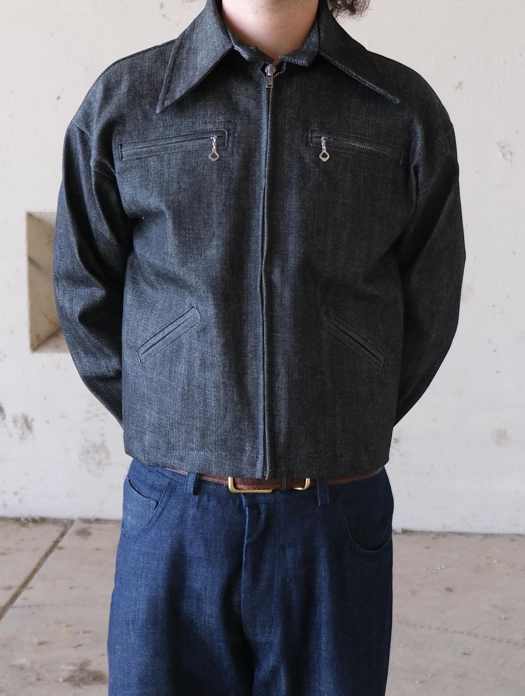 Black Selvedge Denim Jacket