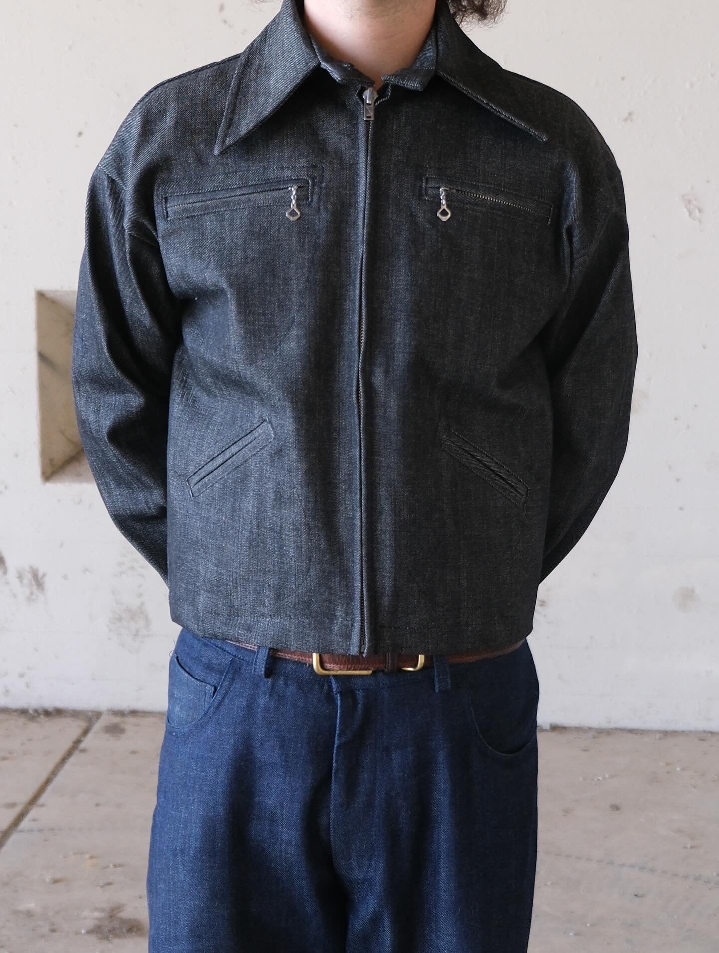 Black Selvedge Denim Jacket